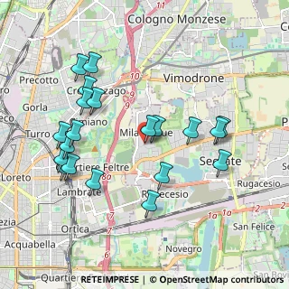 Mappa Strada degli Ovi, 20054 Segrate MI, Italia (2.026)