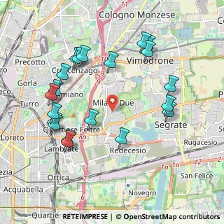 Mappa Strada degli Ovi, 20054 Segrate MI, Italia (2.1605)