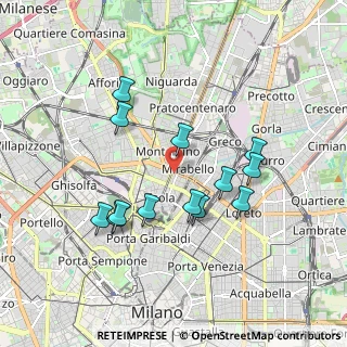 Mappa Marche Zara, 20124 Milano MI, Italia (1.70846)