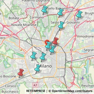 Mappa Marche Zara, 20124 Milano MI, Italia (4.18455)