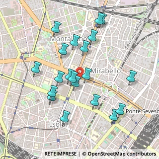 Mappa Marche Zara, 20124 Milano MI, Italia (0.4765)