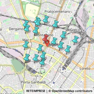 Mappa Marche Zara, 20124 Milano MI, Italia (0.886)