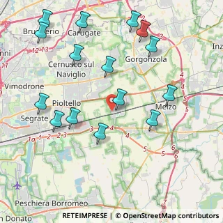 Mappa Via Aldo Moro, 20060 Vignate MI, Italia (4.72867)