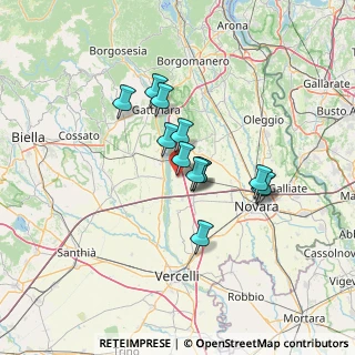 Mappa Via Ciliegia, 28064 Landiona NO, Italia (9.84)