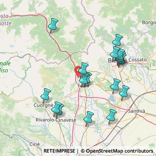 Mappa Via Fossale, 10016 Montalto Dora TO, Italia (16.97118)