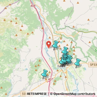 Mappa Via Fossale, 10016 Montalto Dora TO, Italia (3.94727)