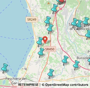 Mappa Str. del Casetto, 37017 Lazise VR, Italia (6.0585)