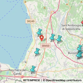 Mappa Str. del Casetto, 37017 Lazise VR, Italia (6.27545)