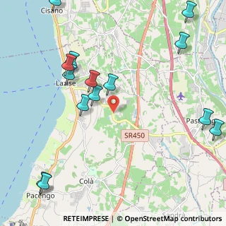 Mappa Str. del Casetto, 37017 Lazise VR, Italia (2.74143)