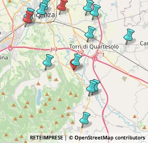 Mappa Via Debba, 36023 Longare VI, Italia (4.99071)