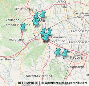 Mappa Via Debba, 36023 Longare VI, Italia (10.0325)