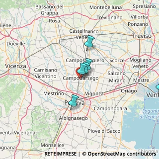 Mappa Via Perarello, 35011 Campodarsego PD, Italia (32.19545)
