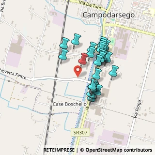 Mappa Via Perarello, 35011 Campodarsego PD, Italia (0.35643)