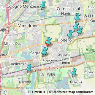 Mappa Via Madrid, 20090 Segrate MI, Italia (2.50636)