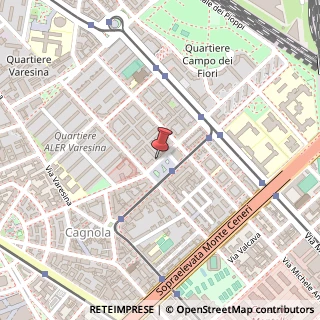 Mappa Piazza Prealpi, 4, 20156 Milano, Milano (Lombardia)
