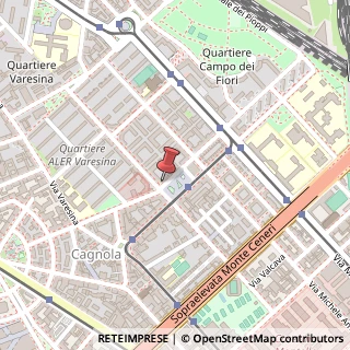 Mappa Piazza Prealpi, 4, 20155 Milano, Milano (Lombardia)