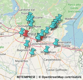 Mappa Via Narciso Bronzetti, 25080 Molinetto BS, Italia (11.5455)