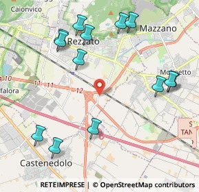 Mappa Via Narciso Bronzetti, 25080 Molinetto BS, Italia (2.41)
