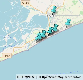 Mappa Via Giacomo Zanella, 30016 Lido di Jesolo VE, Italia (1.91833)