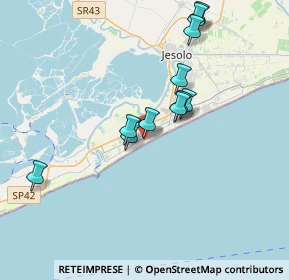 Mappa Via Giacomo Zanella, 30016 Lido di Jesolo VE, Italia (3.26182)