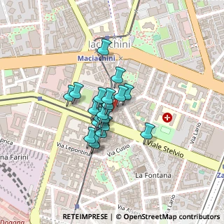Mappa Via Monticelli, 20159 Milano MI, Italia (0.1365)