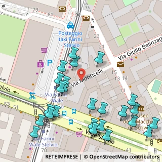 Mappa Via Monticelli, 20159 Milano MI, Italia (0.07143)