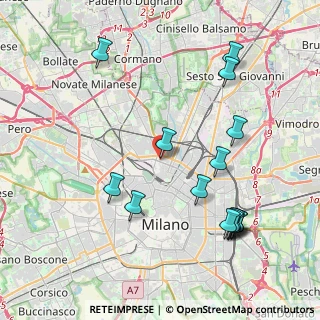 Mappa Via Monticelli, 20159 Milano MI, Italia (4.56133)