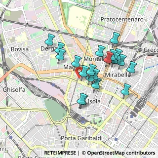 Mappa Via Monticelli, 20159 Milano MI, Italia (0.7775)