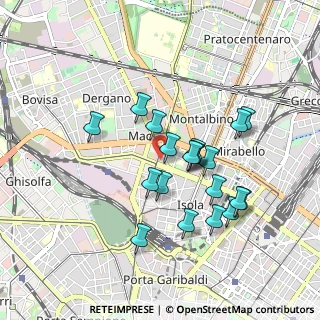 Mappa Via Monticelli, 20159 Milano MI, Italia (0.7955)