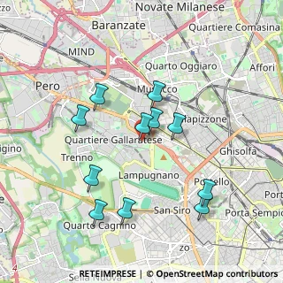 Mappa Via delle Ande, 20151 Milano MI, Italia (1.77545)
