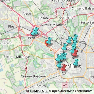 Mappa Via delle Ande, 20151 Milano MI, Italia (4.11063)