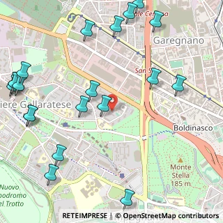 Mappa Via delle Ande, 20151 Milano MI, Italia (0.7455)