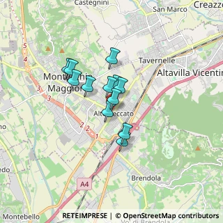 Mappa Via Europa, 36075 Montecchio Maggiore VI, Italia (1.14917)