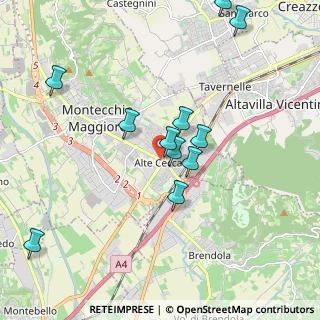 Mappa Via Europa, 36075 Montecchio Maggiore VI, Italia (1.94091)