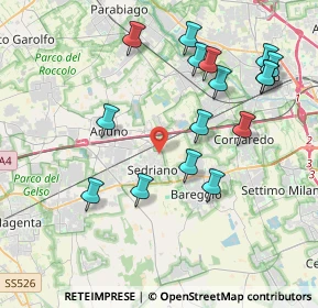 Mappa Via Jury Gagarin, 20018 Sedriano MI, Italia (4.1925)