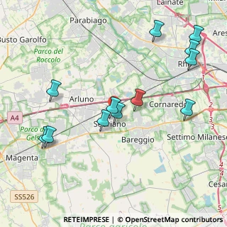 Mappa Via Jury Gagarin, 20018 Sedriano MI, Italia (4.4975)