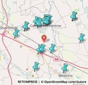 Mappa Strada Provinciale, 36040 Grisignano di Zocco VI, Italia (3.8915)