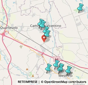 Mappa Strada Provinciale, 36040 Grisignano di Zocco VI, Italia (4.69091)