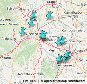 Mappa E70, 36040 Torri di Quartesolo VI, Italia (13.77929)