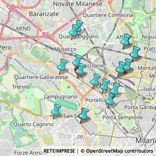 Mappa A domiclio milano e provincia, 20131 Milano MI, Italia (2.122)