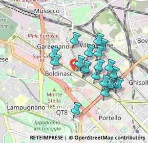 Mappa A domiclio milano e provincia, 20151 Milano MI, Italia (0.7395)