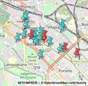 Mappa A domiclio milano e provincia, 20151 Milano MI, Italia (0.7675)