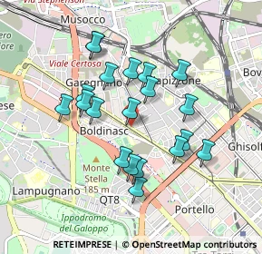 Mappa A domiclio milano e provincia, 20151 Milano MI, Italia (0.7925)