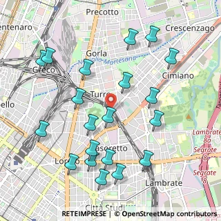 Mappa Via Privata Bassano del Grappa, 20127 Milano MI, Italia (1.129)
