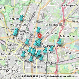 Mappa Via Privata Bassano del Grappa, 20127 Milano MI, Italia (1.983)
