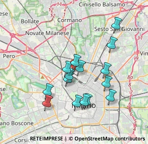 Mappa Via Maloia, 20158 Milano MI, Italia (3.23867)