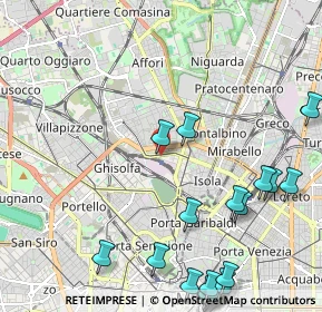Mappa Via Maloia, 20158 Milano MI, Italia (2.9905)