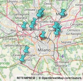 Mappa Via Maloia, 20158 Milano MI, Italia (7.306)