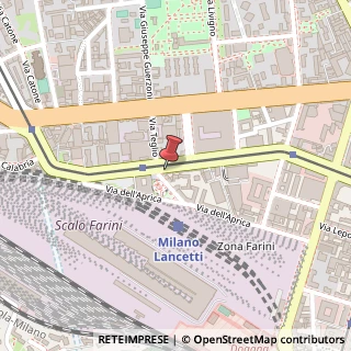 Mappa Viale Vincenzo Lancetti, 41, 20158 Milano, Milano (Lombardia)