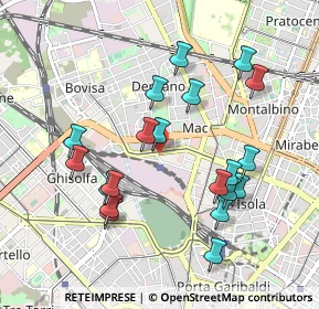 Mappa Via Maloia, 20158 Milano MI, Italia (0.95)